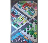 Grand Tapis Ville TAPITOM - 130 x 200 cm Multicolore G