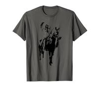 Grand taureau sur cheval indien Cheyenne Tribe T-Shirt
