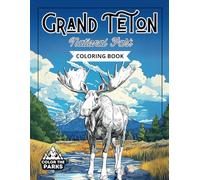 Grand Teton National Park: Coloring Book