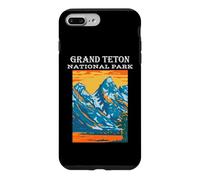 Grand Teton National Park Wyoming Camping Randonnée Extérieur Coque pour iPhone 7 Plus/8 Plus