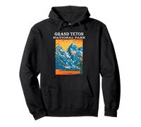 Grand Teton National Park Wyoming Camping Randonnée Extérieur Sweat à Capuche