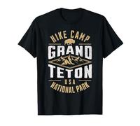 Grand Teton National Park Wyoming Nature Randonnée en Plein air T-Shirt