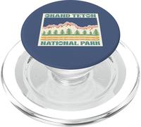 Grand Teton National Park Wyoming Randonnée Vintage Rétro PopSockets PopGrip pour MagSafe