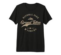 Grand Teton National Park | Wyoming T-Shirt Haut de Gamme