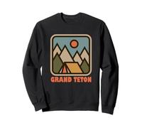 Grand Teton Wyoming Nature Backpacking Vacation Sweatshirt