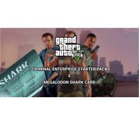 Grand Theft Auto V Criminal Enterprise Starter Pack and Megalodon Shark Card Bundle (PC)