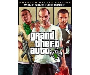 Grand Theft Auto V: Premium Online Edition & Whale Shark Card Bundle Rockstar Games Launcher Key GLOBAL