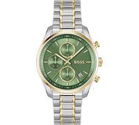 BOSS Montre Analogique Multifunction à Quartz pour Femme Collection Grand Tour Ladies avec Bracelet en Acier Inoxydable à Deux Coloris - 1502766