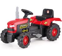 Grand tracteur à pédales, rouge