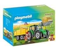 Grand tracteur avec remorque G