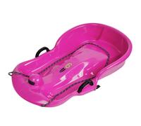 Grand Traîneau À Neige Avec Ulcôtelée Et Poignée,65x40cm,Durable,Toboggan,Flyer,Planche De Ski - Type Pink