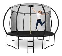 Grand trampoline de jardin 366cm (12ft) avec filet de protection et échelle