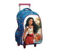 Grand trolley cartable à roulettes sac à dos VAIANA Disney primaire 46cm