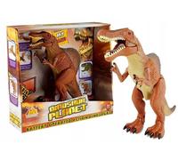 Grand tyrannosaure rugissant avec batteries