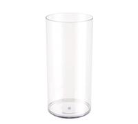 Grand vase à fleurs cylindrique en acrylique transparent pour décoration de mariage et de maison, centre de table rustique transparent pour fleurs fraîches, plantes hydroponiques, bricolage (10 x 25