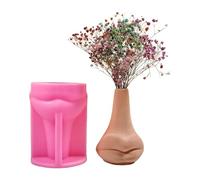Grand vase en résine pour pot de fleurs en silicone, béton, ciment et gypse, décoration d'intérieur