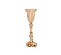 Grand vase urne en métal pour décoration de mariage, fête d'anniversaire, anniversaire de mariage (L)