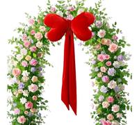 Grand Velours Pour Arbre | Décoration Murale Saisonnière | Pendentifs Pour Arbre De Noël | Mariage Porte D'entrée Salon Anniversaires Saint Adieu Au Bachelor