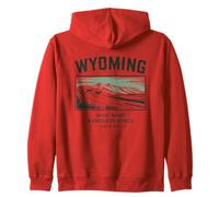 Grand vent du Wyoming et espace sans fin depuis 1890 Sweat à Capuche