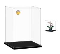 Grand Vitrine 35x30x45cm pour Lego Orchidee 10311,3mm Acrylique Transparent Anti Poussière Boîte de Présentation pour Friends Heartlake City 41748 et Figur Collection