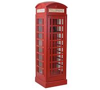 Grand vitrine Anglais Cabine Téléphonique Rouge Armoire Grade Sévère Palazzo en exclusivité