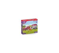 SCHLEICH - Grand voyage équestre en voiture et remorque - 42535 - Gamme Horse Club G