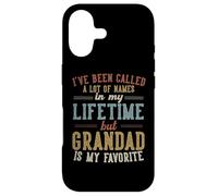 Grandad is My Favorite Name - Father's Day Grandad Coque pour iPhone 17