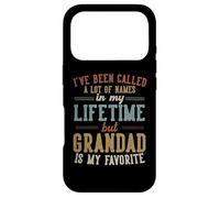 Grandad is My Favorite Name - Father's Day Grandad Coque pour iPhone 17 Pro