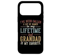 Grandad is My Favorite Name - Father's Day Grandad Coque pour iPhone 17 Pro Max