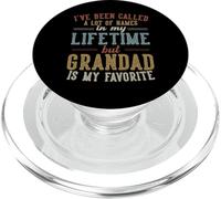 Grandad is My Favorite Name - Father's Day Grandad PopSockets PopGrip pour MagSafe