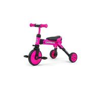 Milly Mally Vélo 2en1 – Draisienne 3 roues Junior Grande Rose