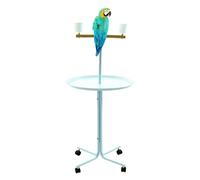 Grande 23 Base en Métal Parrot Cage à Oiseaux Amazon Gris du Gabon Aras Cacatoès Play Support Métallique par Mcage