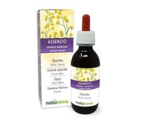 Grande absinthe (Artemisia absinthium) herbe avec fleurs Teinture Mère sans alcool Naturalma - Extrait liquide gouttes 120 ml - Complément alimentaire - Végétalien ou végan