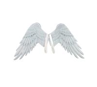 Grande Aile Halloween Party Cosplay Costume Accessoires Accessoires Léger Confortable pour les Enfants Âge approprié Au-dessus de 3 Ans Tissu Non tissé Fond Blanc et Ailes Bleu Clair Imprimé