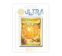 Grande Amulette 206/192 Dresseur Secrète Gold - Ultraboost X Epée et Bouclier 2 Clash des Rebelles - Coffret de 10 Cartes Pokémon Françaises