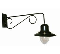 Grande Applique Murale Avec Abat-Jour Noir T:87cm Aluminium Design Vintage