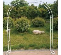 Grande arche de jardin, pergola en métal pour plantes grimpantes, structure de support de rose, arche florale pour mariage, base robuste pour arches florales, treillis pour vignes et roses