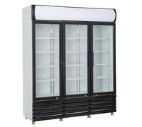 Grande Armoire à Boisson 1065 L - Combisteel - R290 Vitrée