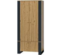 Grande armoire à quatre portes pour le salon Bois