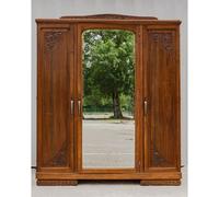 Grande armoire art déco en bois n°423