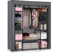 Grande armoire textile Massido - graphite