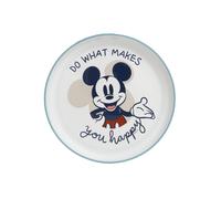 Grande assiette anti-derapante mickey collector bleu TU