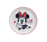 Grande assiette anti-derapante minnie collector rose TU