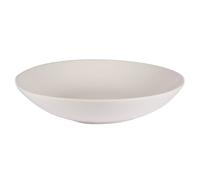 Table Passion - Grande assiette creuse Vésuvio blanc 25 cm (lot de 6)