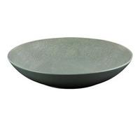 Grande assiette creuse Vésuvio sauge 25 cm (lot de 6) - Table Passion - Vert - Grès Vert G