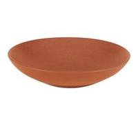 Grande assiette creuse Vésuvio terra 25 cm (lot de 6) Table passion