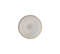 Grande assiette en grès beige, ronde, uni, fait main - Bloomingville, Sandrine - Ø29xH3 cm