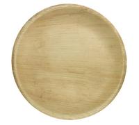 Grande Assiette Ronde Bois de Palmier 23cm x6