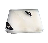 WYFZT Grande bache Exterieur Couverture imperméable, Bâche armée Transparente étanches avec Oeillets indéchirable Meubles d'extérieur,Bois, Piscine et Voiture, 2mx3m, 3mx3m, 3mx4m (Size : 2×5m)