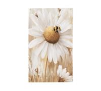 Grande bannière de vœux de style vintage avec œillets pour intérieur ou extérieur, décoration d'intérieur ou d'extérieur